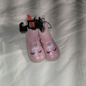 3 for $25)Wonder Nation girls unicorn boots sz 5